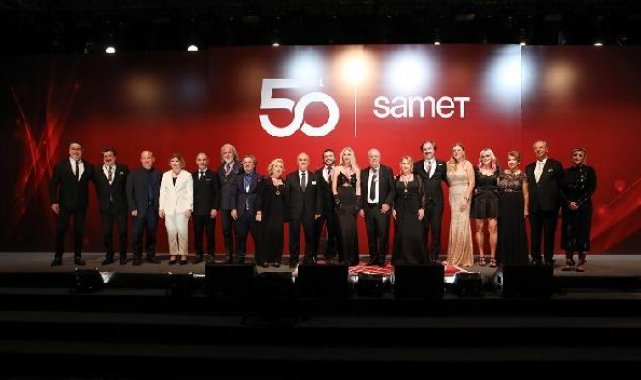 SAMET 50'nci yılını görkemli bir geceyle kutladı