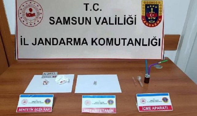 Samsun'da uyuşturucu operasyonu; 3 gözaltı