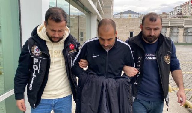 Samsun'daki uyuşturucu operasyonunda gözaltına alınan 6 şüpheli, adliyede