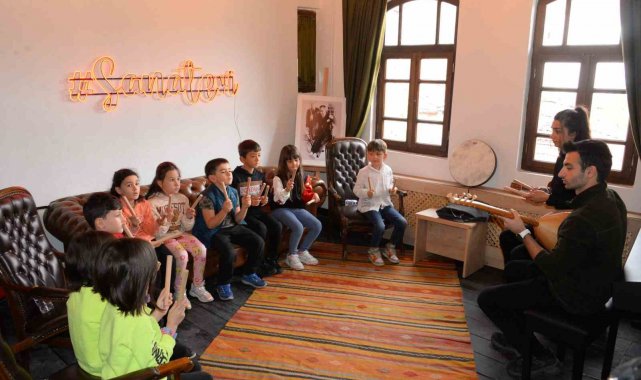 Sanatevi ara tatil atölyeleri başladı