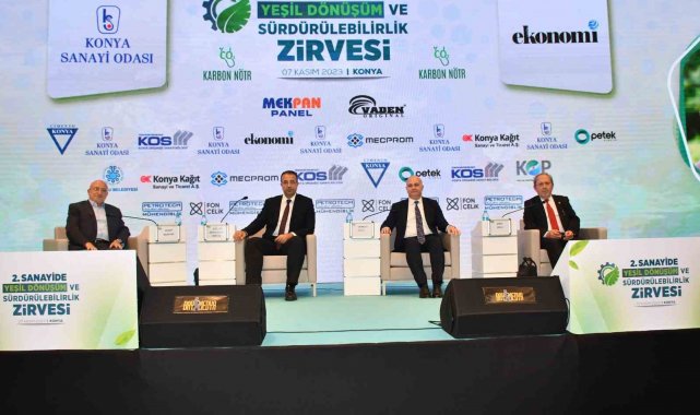 Saniyede Yeşil Dönüşüm ve Sürdürülebilirlik Zirvesi yapıldı