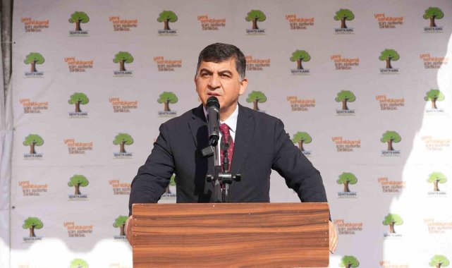 Şehitkamil'in 27. Ormanına can suyu verildi