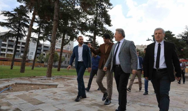 Şehrin merkezine nefes olacak projede sona yaklaşıldı