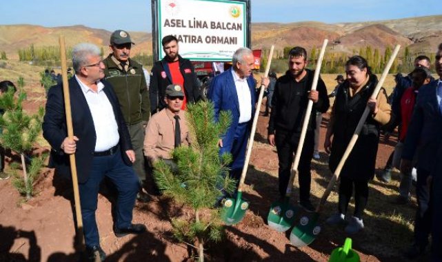 Selde ölen Asel bebeğin ismi ormana verildi; ilk fidanı annesi dikti