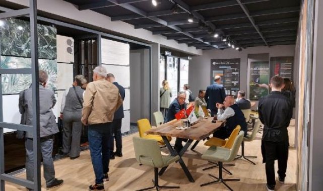 Seramik ve vitrifiye markası, uluslararası fuarda yeni ürünlerini sergiliyor