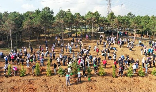 Sultangazi'de Cumhuriyet'in 100'üncü yılında 1923 fidan dikildi