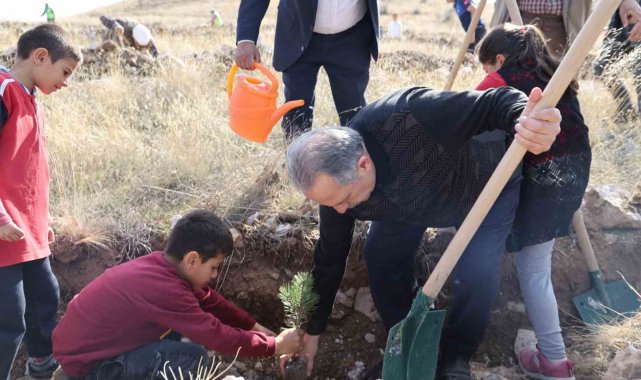 Talas'ta topyekun Ağaçlandırma Günü etkinliği