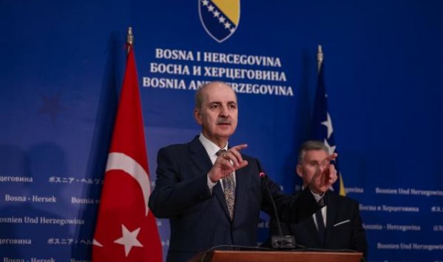 TBMM Başkanı Kurtulmuş'un Saraybosna temasları