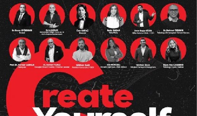 TEDX Kültür, Create Yourself temasıyla, 25 Kasım'da Akıngüç Oditoyumu'nda