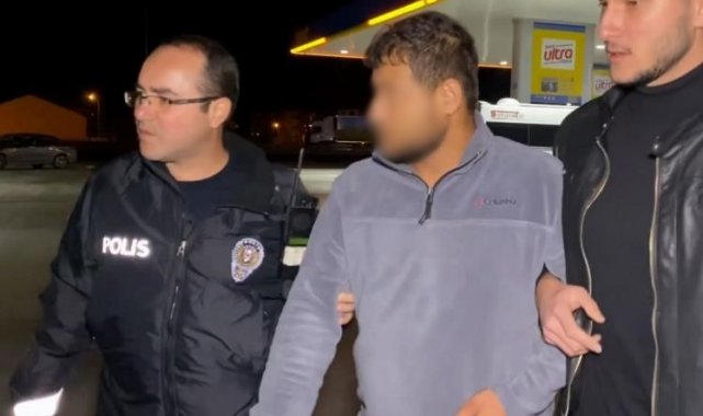 Telefon dolandırıcısı altınlarla Aksaray'da yakalandı
