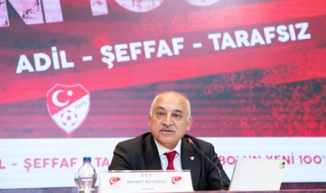 TFF Başkanı Mehmet Büyükekşi: MHK'da yeni bir yapılanma dönemini başlatıyoruz