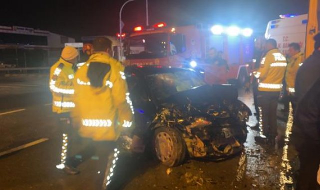 TIR ile çarpışan otomobilin sürücüsü öldü