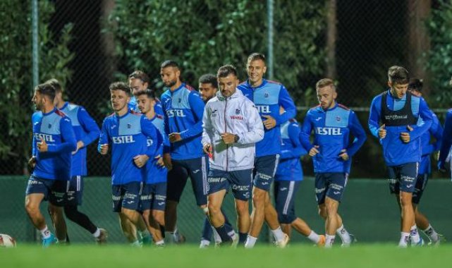 Trabzonspor'da Konyaspor maçı hazırlıkları başladı
