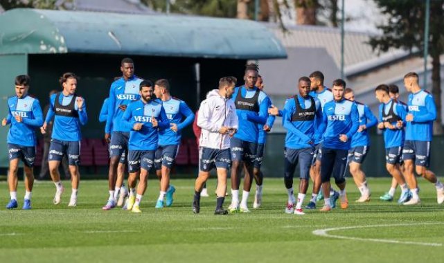 Trabzonspor'da Sivasspor hazırlıkları sürüyor