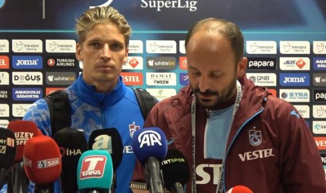 Trabzonsporlu Larsen: Maçın genelinden mutlu değildik