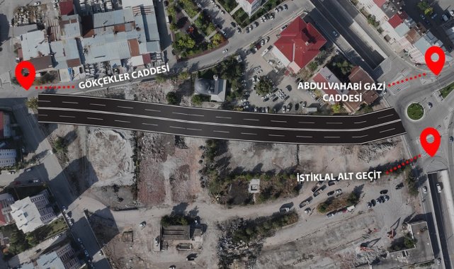 Trafik rahatlayacak çalışmalar son sürat devam ediyor