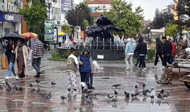 Trakya'da yağmur etkili oldu