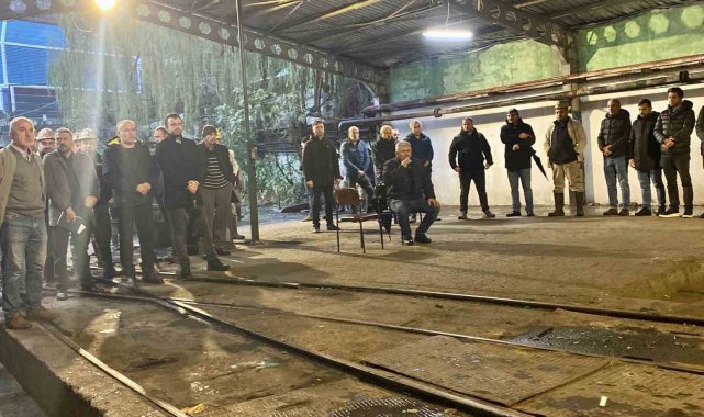 TTK Üzülmez'de yeni üretim panosu açıldı