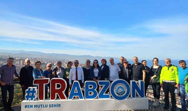 Tunceli'deki şehit ailelerinden Trabzon gezisi