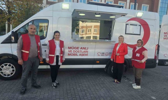 Türk Kızılay'ı Bilecik Şubesine mobil ikram aracı tahsisi