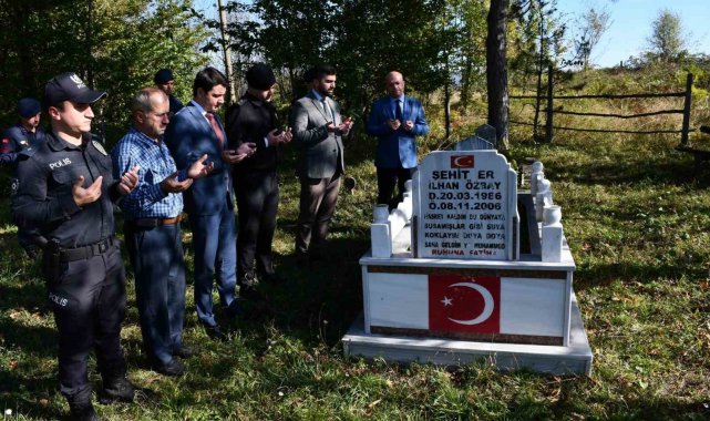 Türkeli şehidi Özbay, şehadetinin 18. yılında anıldı