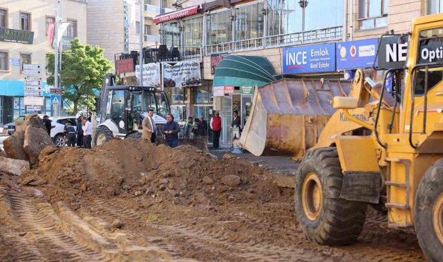 Ürgüp'te sıcak asfalt çalışmaları tamamlandı