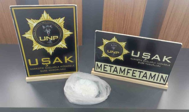 Uşak'taki uyuşturucu operasyonunda 1 kişi tutuklandı