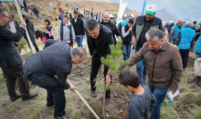Vali Ali Çelik: "Ağaçlar; yağmura ve iyiliğe karşı açılmış bir dua"