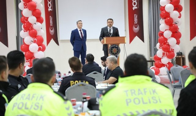 Vali Işın, emniyet personeliyle bir araya geldi