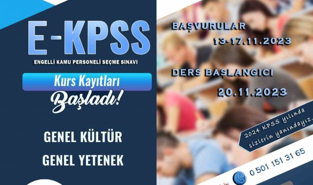 Van Büyükşehir Belediyesi ücretsiz EKPSS kursu açtı