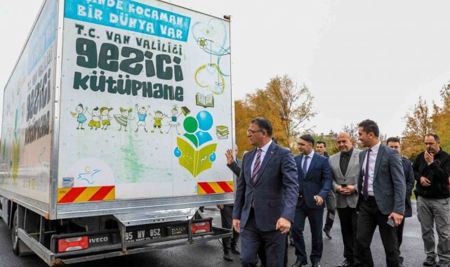 Van'da 'Gezici Kütüphane' hizmetlerine başladı
