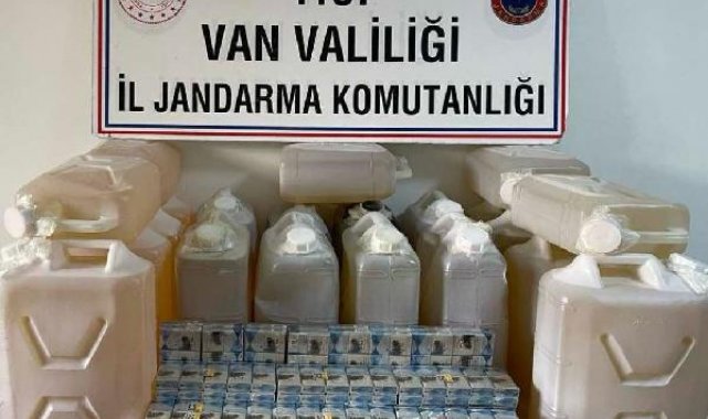 Van'da jandarma kaçakçılara göz açtırmadı; 47 gözaltı