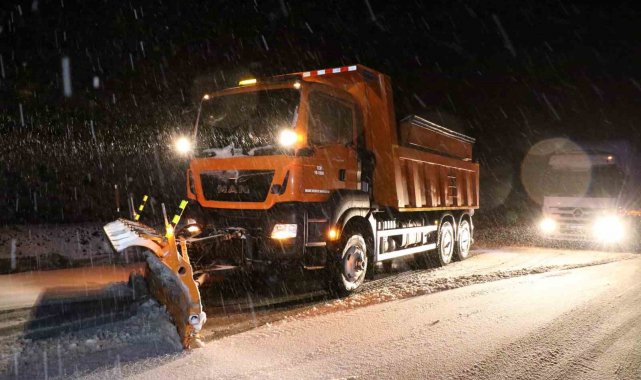 Yüksek kesimlerde kar yağışı etkili oldu