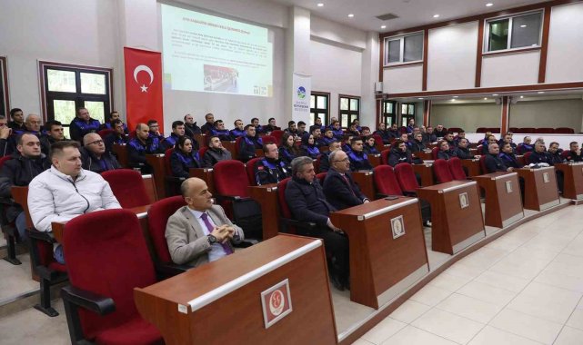 Zabıta personeline yönelik eğitimlerini tamamladı