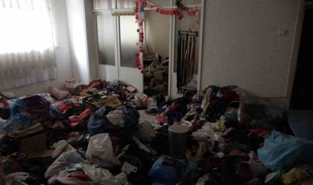 2 yılda 2 kamyon çöp biriktirmiş