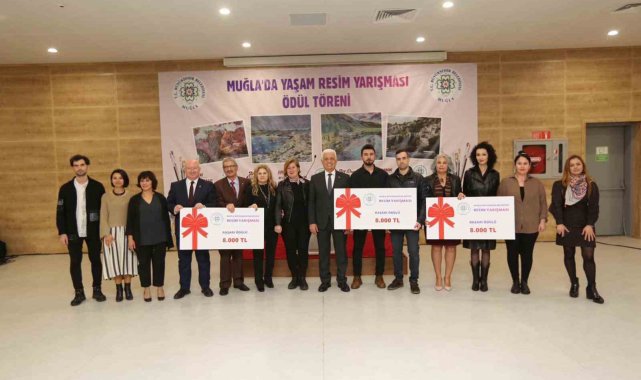 'Muğla'da Yaşam' resim yarışması ödülleri verildi