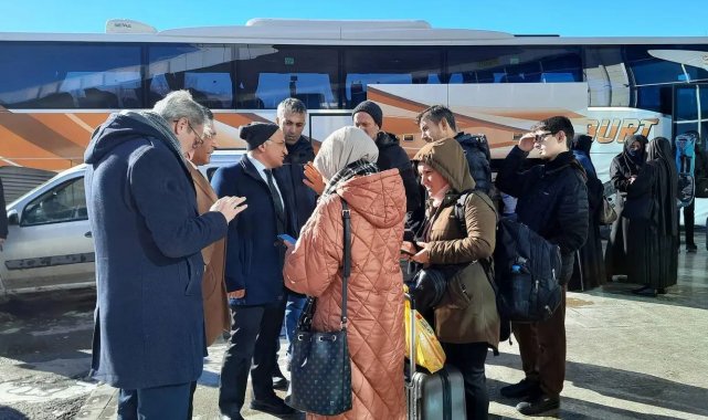 'Özüm Sözüm Dede Korkut' Yarışmasında dereceye giren öğrenciler yola çıktı