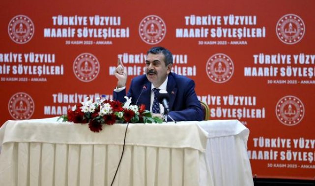 'Türkiye Yüzyılı Maarif Söyleşileri', Bakan Tekin'in katılımıyla başladı