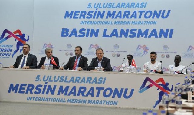 5. Uluslararası Mersin Maratonu tanıtım toplantısı yapıldı