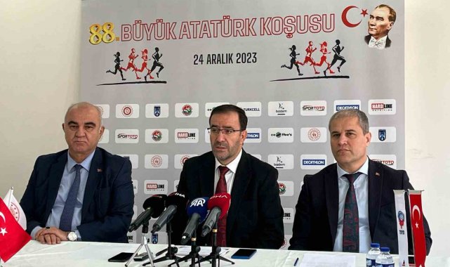 88. Büyük Atatürk Koşusu 24 Aralık'ta Ankara'da düzenlenecek