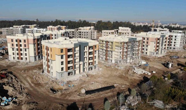 Adana'da deprem konutlarında sona gelindi