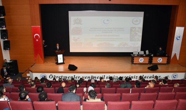 Adıyaman'da 'badem' çalıştayı düzenlendi