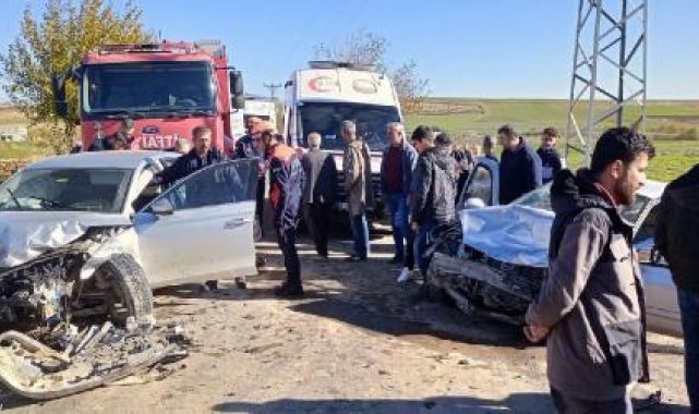 Adıyaman'da otomobiller çarpıştı; 1 ölü, 3 yaralı