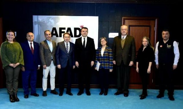 AFETTEK'ten İçişleri Bakanlığı Afet ve Acil Durum Yönetimi Başkanlığı'na ziyaret
