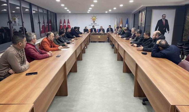 AK Parti halka hizmet için geliyor