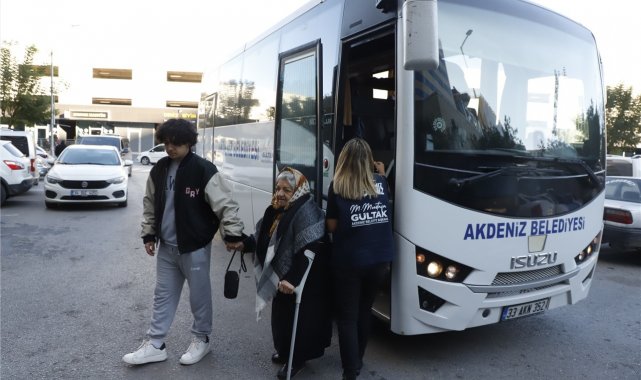 Akdeniz'de yaş almış vatandaşlara özel bakım