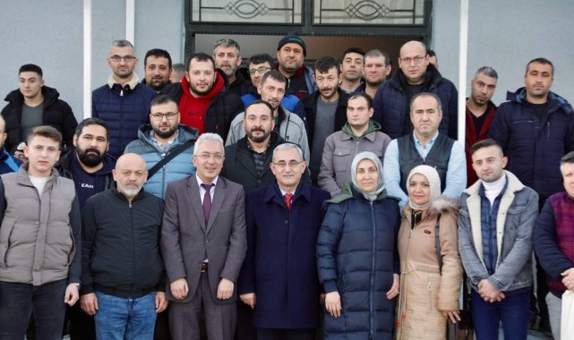 Alim Işık'tan Makine İkmal Bakım ve Onarım Müdürlüğüne ziyaret
