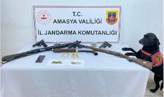Amasya'da uyuşturucu operasyonu; 14 gözaltı