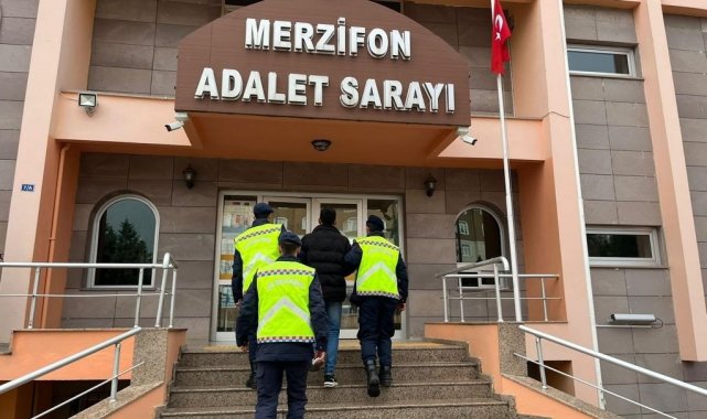 Amasya'da uyuşturucudan 22,5 yıl hapis cezası bulunan şahıs yakalandı