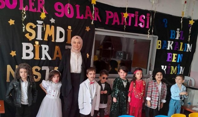 Anasınıfında 80'li, 90'lı yıllar etkinliği